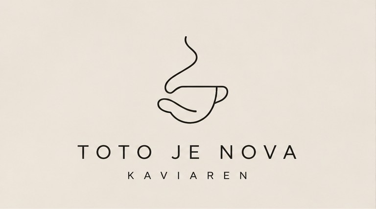 Logo of the Toto je nova kaviaren cafe